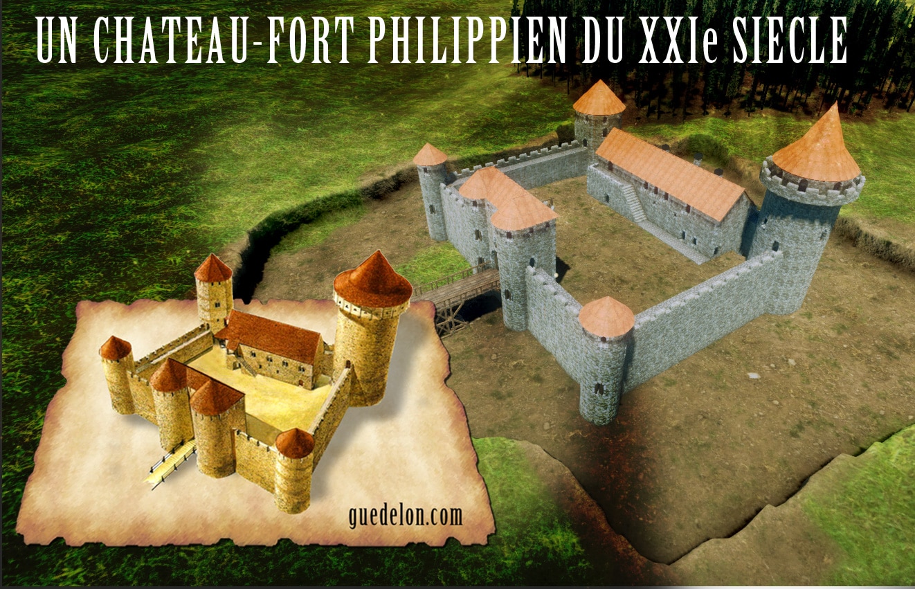 Château de Guédelon, construire une forteresse médiévale aujourd'hui