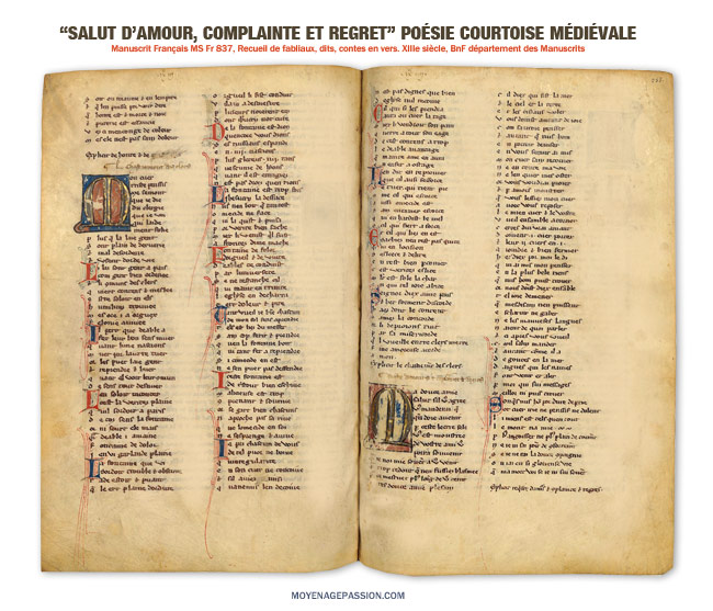 "Ma douce amie, salut..." le salut d'amour dans le manuscrit médiéval Ms Français 837 de la BnF