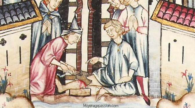 Récit de Miracle et Mal des Ardents à Paris dans la Cantiga de Santa Maria 134